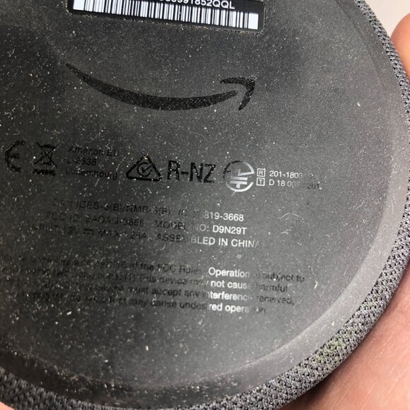 Amazon Echo Dot 3rd Gen Smart Speaker with Alexa Charcoal Gray D9N29T w/Charger - Picture 6 of 15